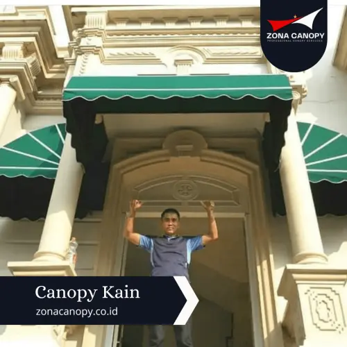 Canopy Kain Teras Rumah serang